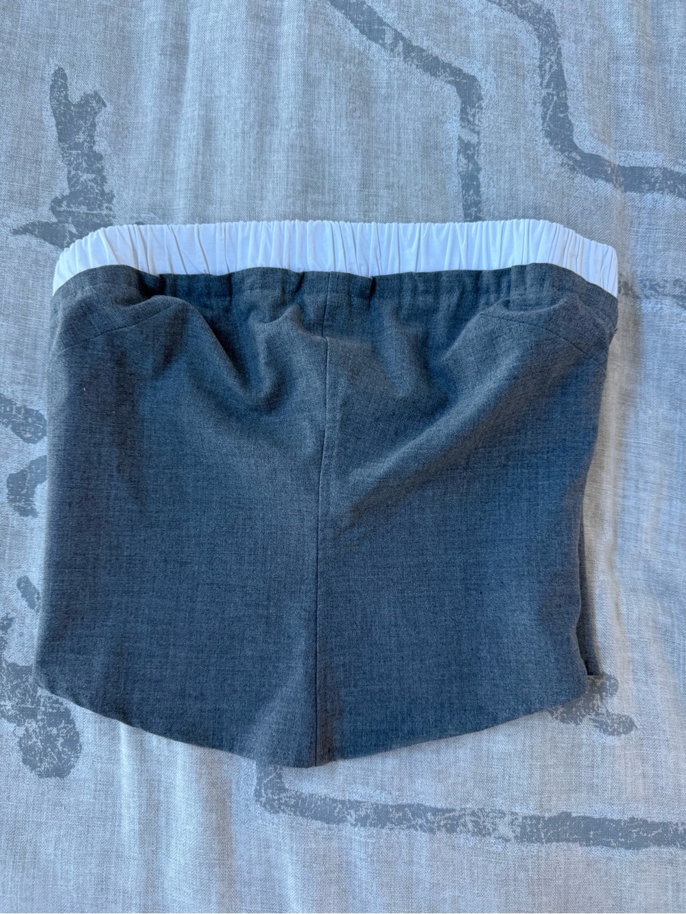 Zara Gray Crop Top
